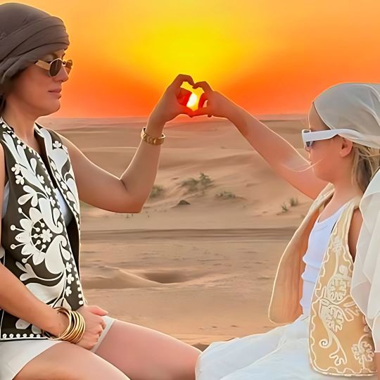 Sunset Photography Desert Safari Dubai